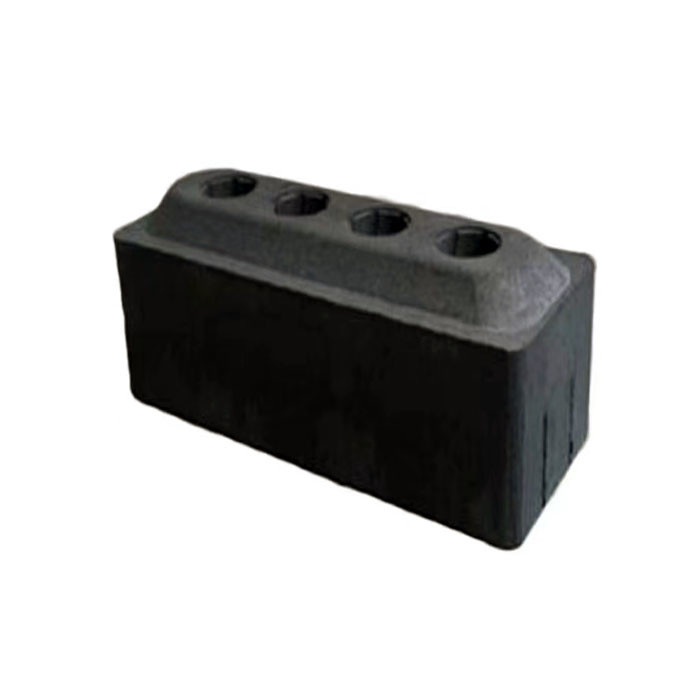 Porositas 15-20% Kabel blok anode Tungku bahan katode dengan kepadatan bulk 0,9-1.1 G/cm3