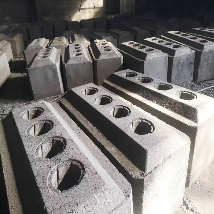 Ketumpatan Terlihat 1,5-1,7 G/cm3 Blok Karbon Anode Disesuaikan Kandungan Abu 0,3-0,5%