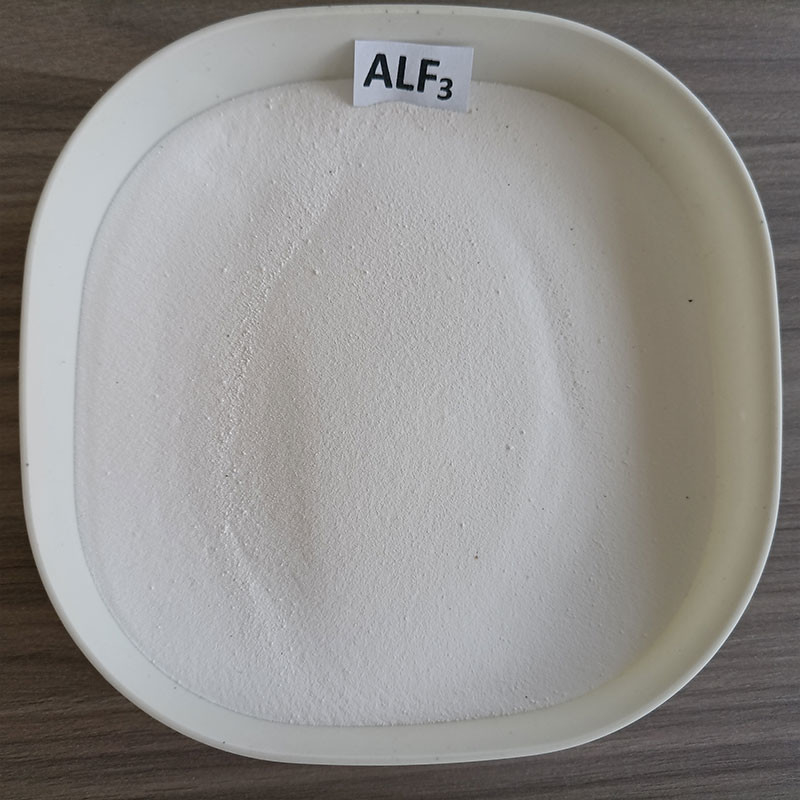 Bahan tambahan produk penggilingan bubuk AlF3 Aluminium Fluoride dan fluks logam kelas industri