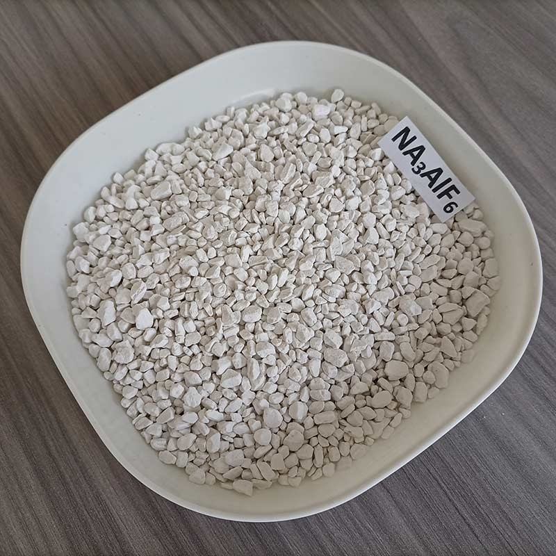 Cryolite sintetis kelas atas Na3alf6 Kelarutan superior untuk produksi metalurgi canggih