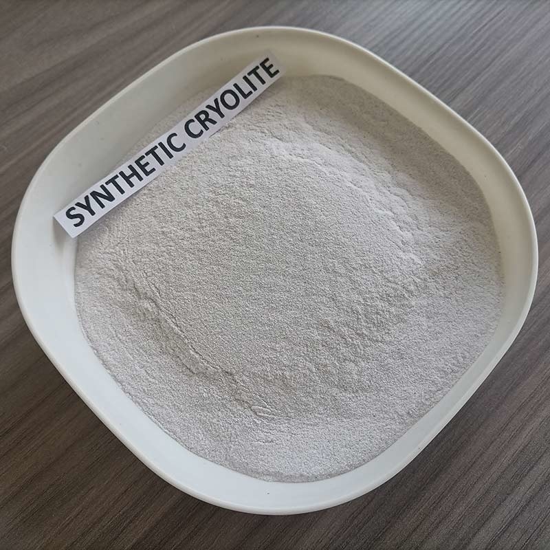 Reagent Grade Synthetic Cryolite 99% Na3AIF6 Untuk Agen Penghapusan Slag, Digunakan sebagai fluks untuk elektrolisis aluminium