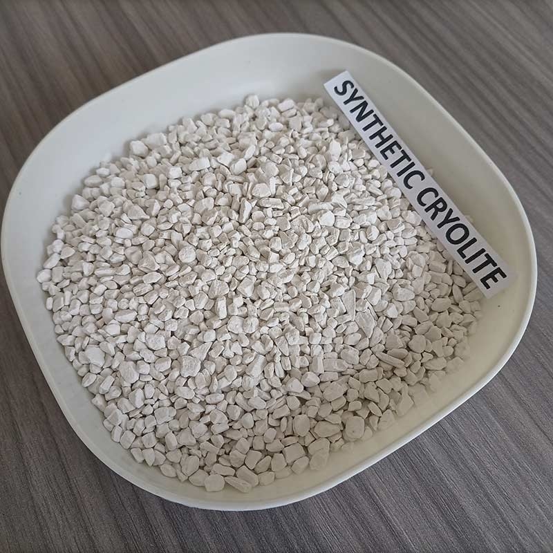Reagent Grade Synthetic Cryolite 99% Na3AIF6 Untuk Agen Penghapusan Slag, Digunakan sebagai fluks untuk elektrolisis aluminium