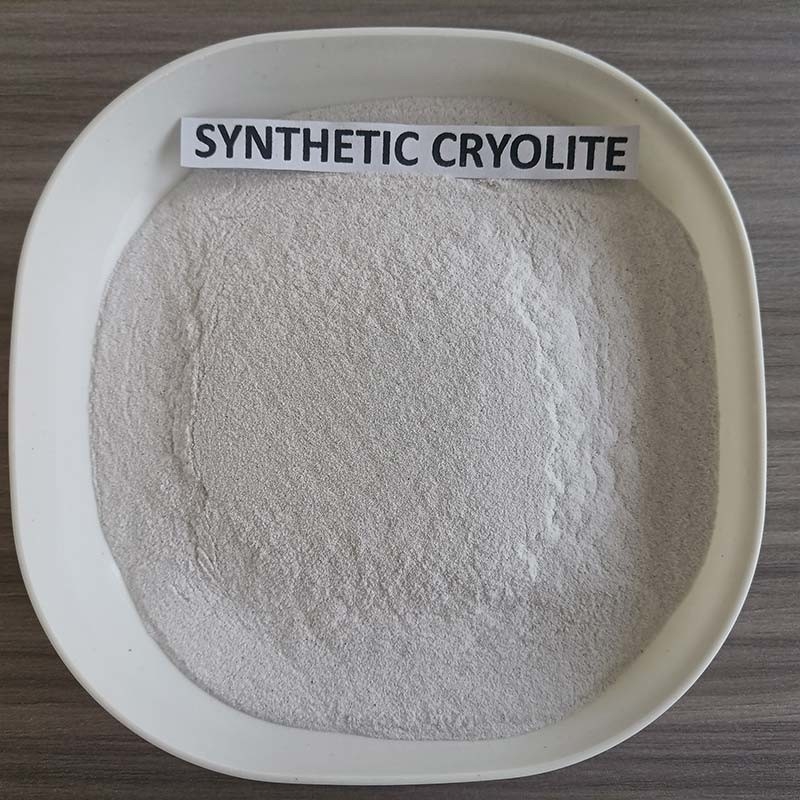 Reagent Grade Synthetic Cryolite 99% Na3AIF6 Untuk Agen Penghapusan Slag, Digunakan sebagai fluks untuk elektrolisis aluminium