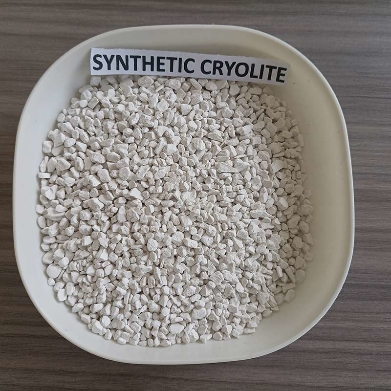 Reagent Grade Synthetic Cryolite 99% Na3AIF6 Untuk Agen Penghapusan Slag, Digunakan sebagai fluks untuk elektrolisis aluminium