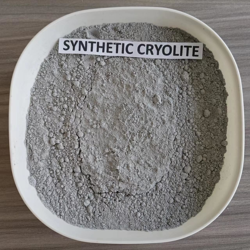 Reagent Grade Synthetic Cryolite 99% Na3AIF6 Untuk Agen Penghapusan Slag, Digunakan sebagai fluks untuk elektrolisis aluminium