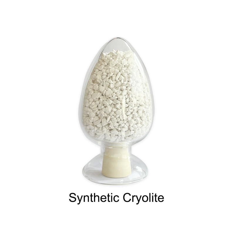 Cryolite sintetis kelas atas Na3alf6 Kelarutan superior untuk produksi metalurgi canggih