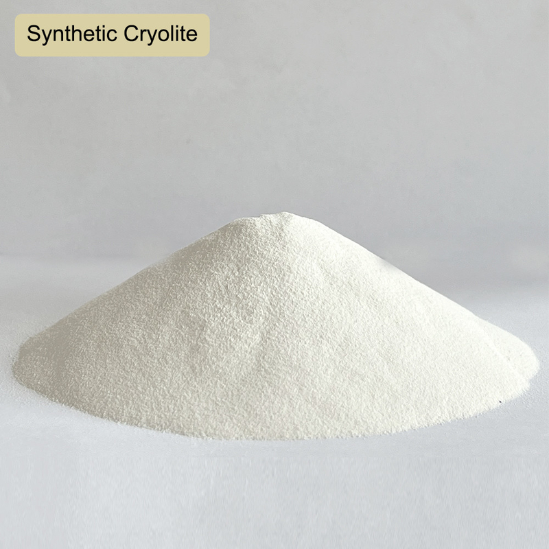 Kemurnian Tinggi 99% Natrium Aluminium Fluorida Na3alf6 Dengan Berat Molekuler 209,94 Untuk Industri Las
