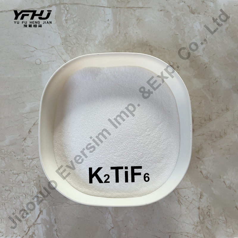 CAS 16919-27-0 Bubuk Putih Kalium Fluorotitanate K2 (TiF6) Untuk Industri Kaca