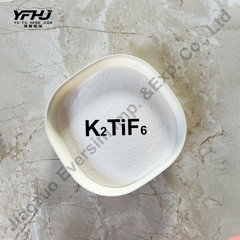 CAS 16919-27-0 Bubuk Putih Kalium Fluorotitanate K2 (TiF6) Untuk Industri Kaca