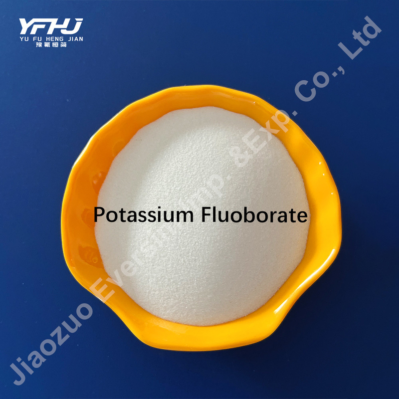 125.90 Berat Molekuler Bubuk Putih KBF4 Kalium Fluoborate untuk Flux Dalam Las