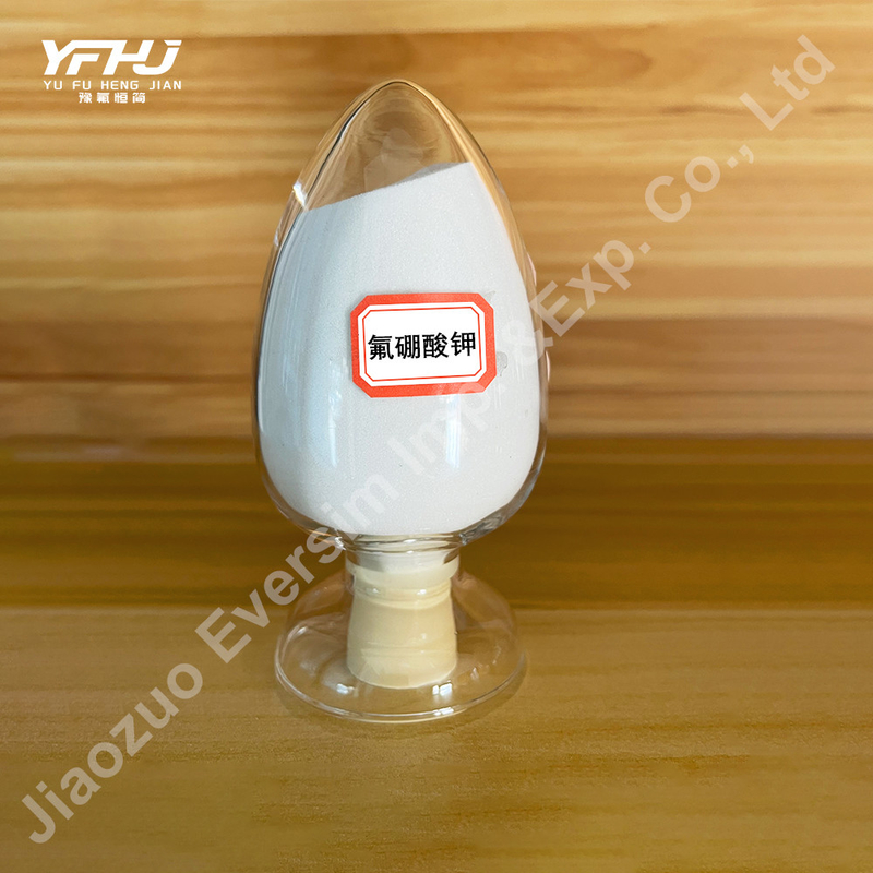 125.90 Berat Molekuler Bubuk Putih KBF4 Kalium Fluoborate untuk Flux Dalam Las