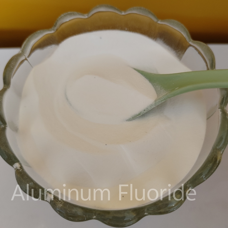 Produk kimia 99% Aluminium Fluoride AlF3 untuk produk kimia elektrolitik aluminium