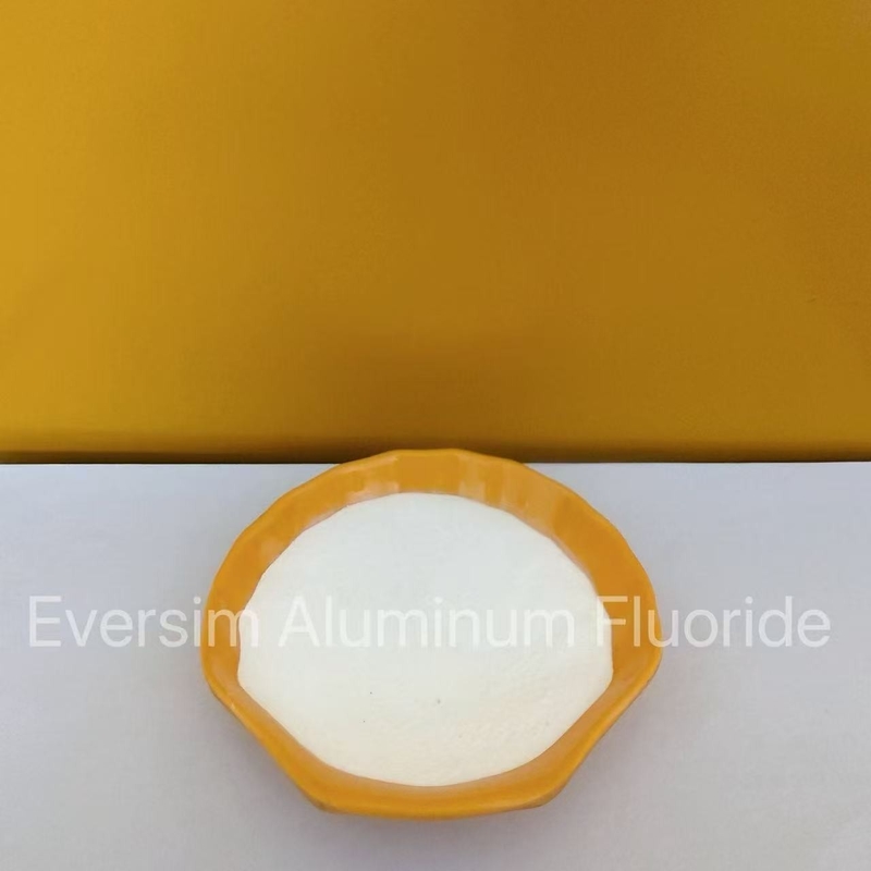 Berat Molekuler 83,98 Aluminium Fluoride Alf3 untuk Fluks Logam Non-Ferrous