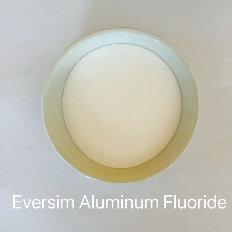 Berat Molekuler 83,98 Aluminium Fluoride Alf3 untuk Fluks Logam Non-Ferrous