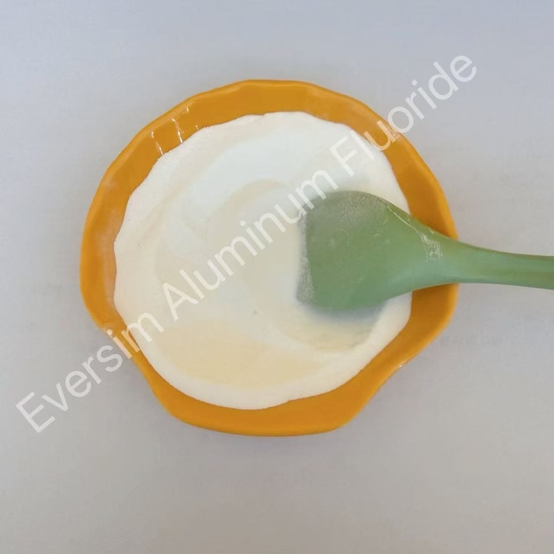 CAS7784-18-1 Kristalin Powder Aluminium Fluoride Alf3 untuk Penghambat Produksi Alkohol