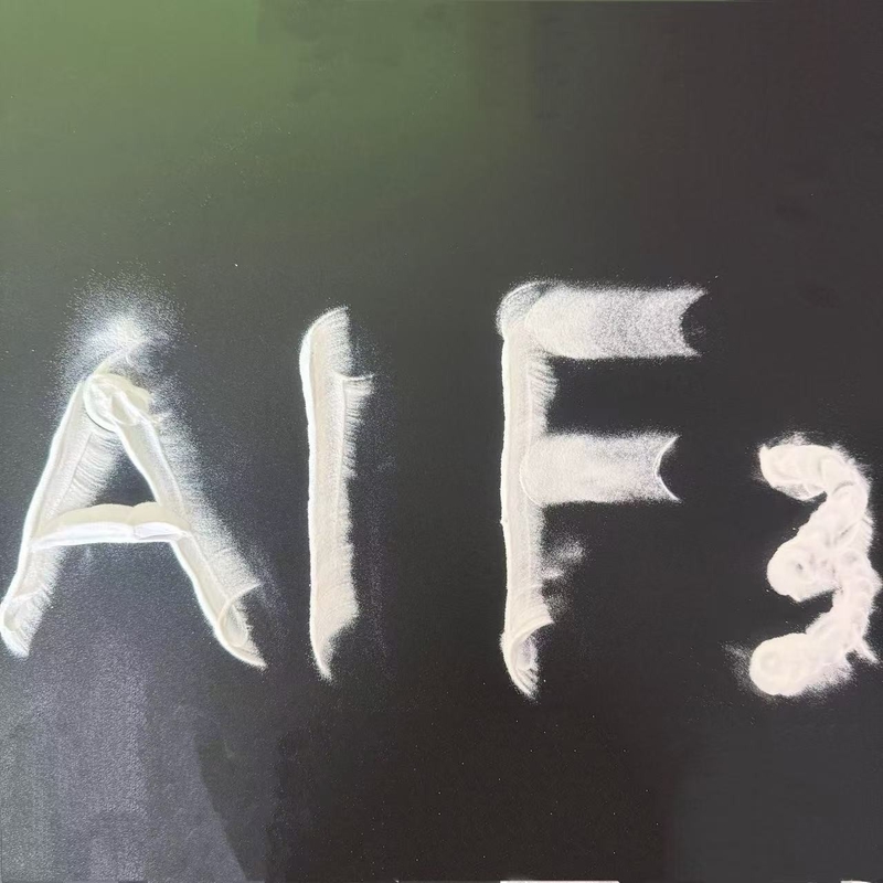CAS7784-18-1 Kristalin Powder Aluminium Fluoride Alf3 untuk Penghambat Produksi Alkohol