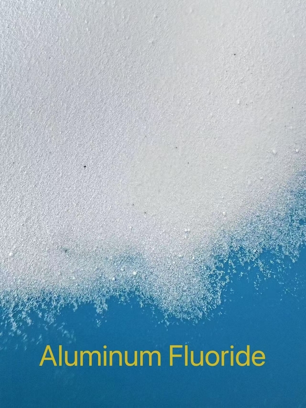 Produk kimia Berat molekul 83.98 CAS7784-18-1 Aluminium Fluoride Alf3 untuk Flux of Ceramic Glaze