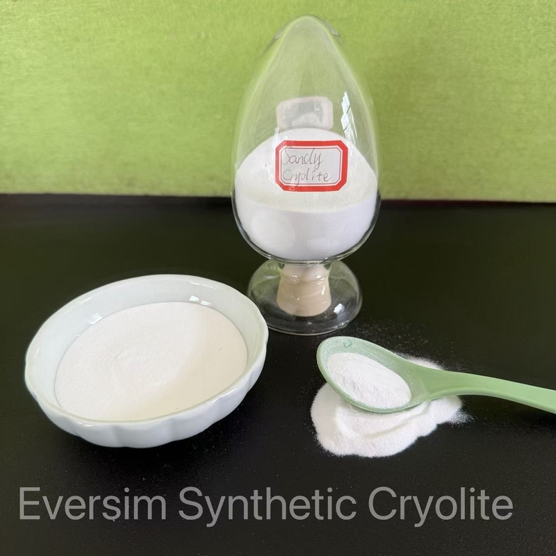Inorganik Kimia Pasir Putih Na3AlF6 CH-1/CM-1 Kryolit Sintetis untuk Industri Keramik dan Glaze