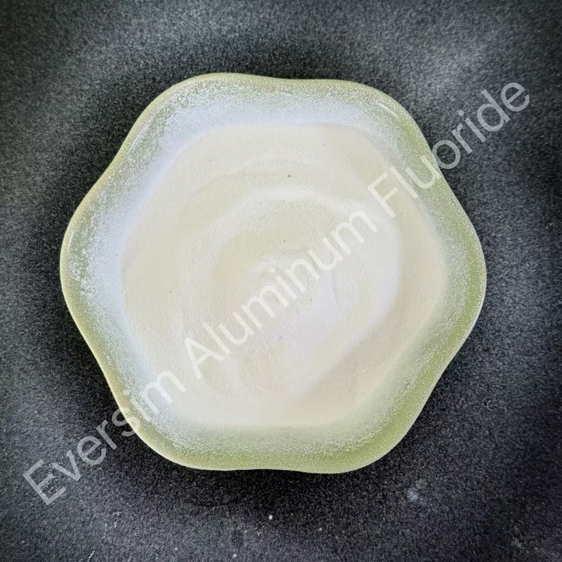 Kemurnian Tinggi CAS7784-18-1 AlF3 Aluminium Fluoride Berbahan Berbasis Pasir Putih