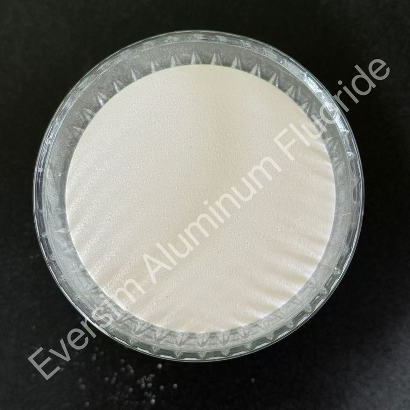 Kemurnian Tinggi CAS7784-18-1 AlF3 Aluminium Fluoride Berbahan Berbasis Pasir Putih