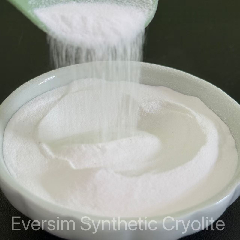 Produk kimia pengelasan abrasif Kryolit sintetis Na3alf6 13775-53-6 Granule Powder Sandy