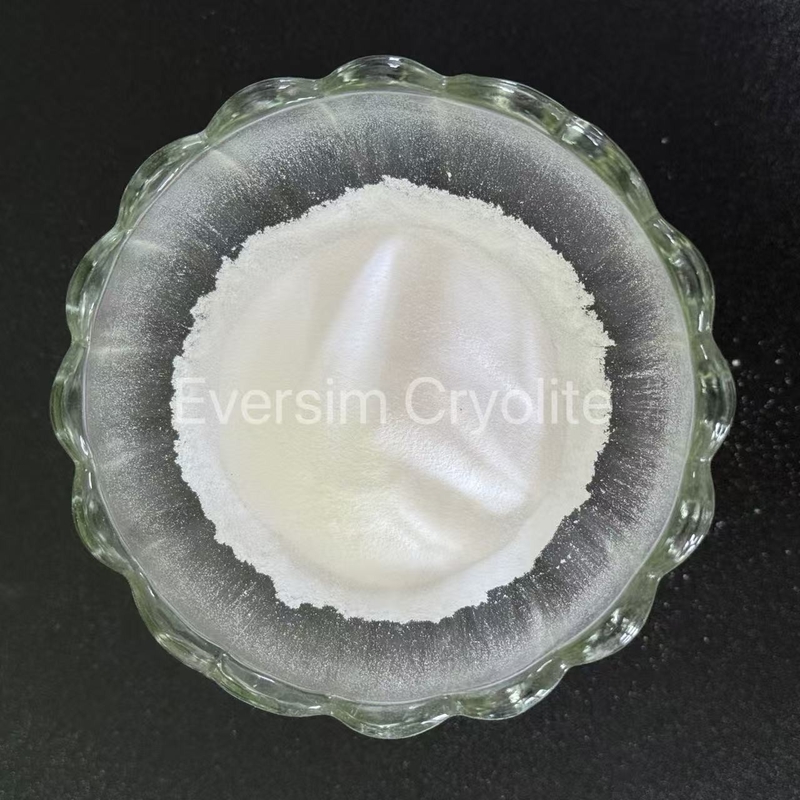 Produk Kimia CAS15096-52-3 Pasir Putih Na3AlF6 Kriolit Sintetis untuk Industri Keramik