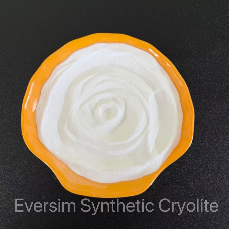 Produk Kimia Kualitas Terbaik CAS13775-53-6 White Sand Synthetic Cryolite untuk Industri Aluminium Elektrolitik