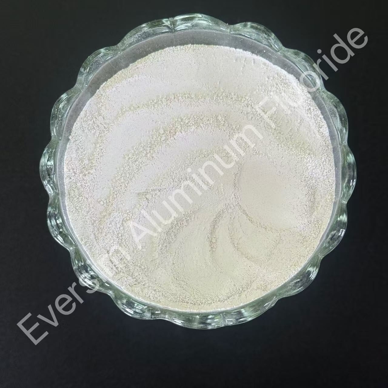 Produk Kimia CAS7784-18-1 Bubuk Putih Aluminium Fluoride AlF3 Dalam Industri Keramik Dan Abrasif