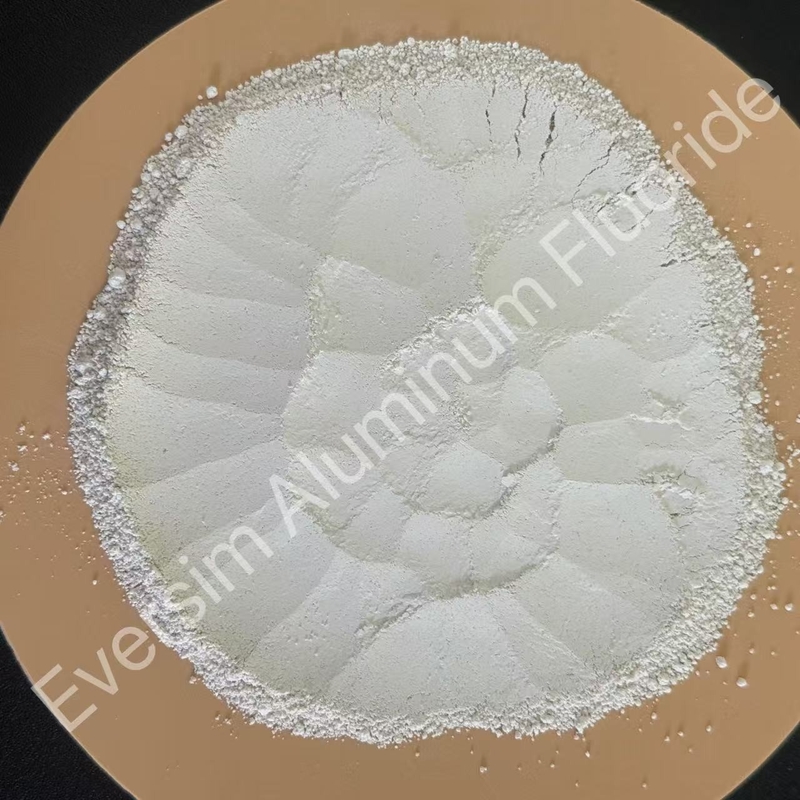 Produk kimia CAS7784-18-1 AlF3 Aluminium Fluoride Berat molekul 83,98 Untuk industri keramik