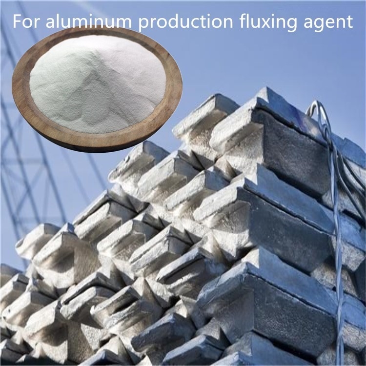 1000 Mesh Synthetic Cryolite White Powder Sandy Granular Untuk Pengecoran Aluminium Pengelasan Abrasive
